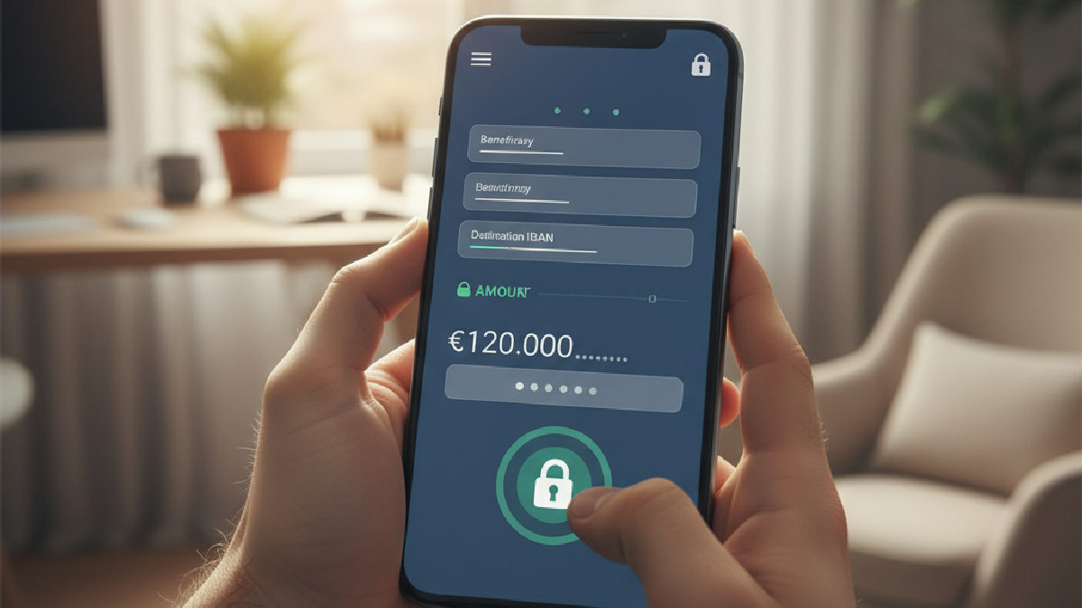 Jetbet para yatırma işlemi için mobil bankacılık ekranındaki adımlar.